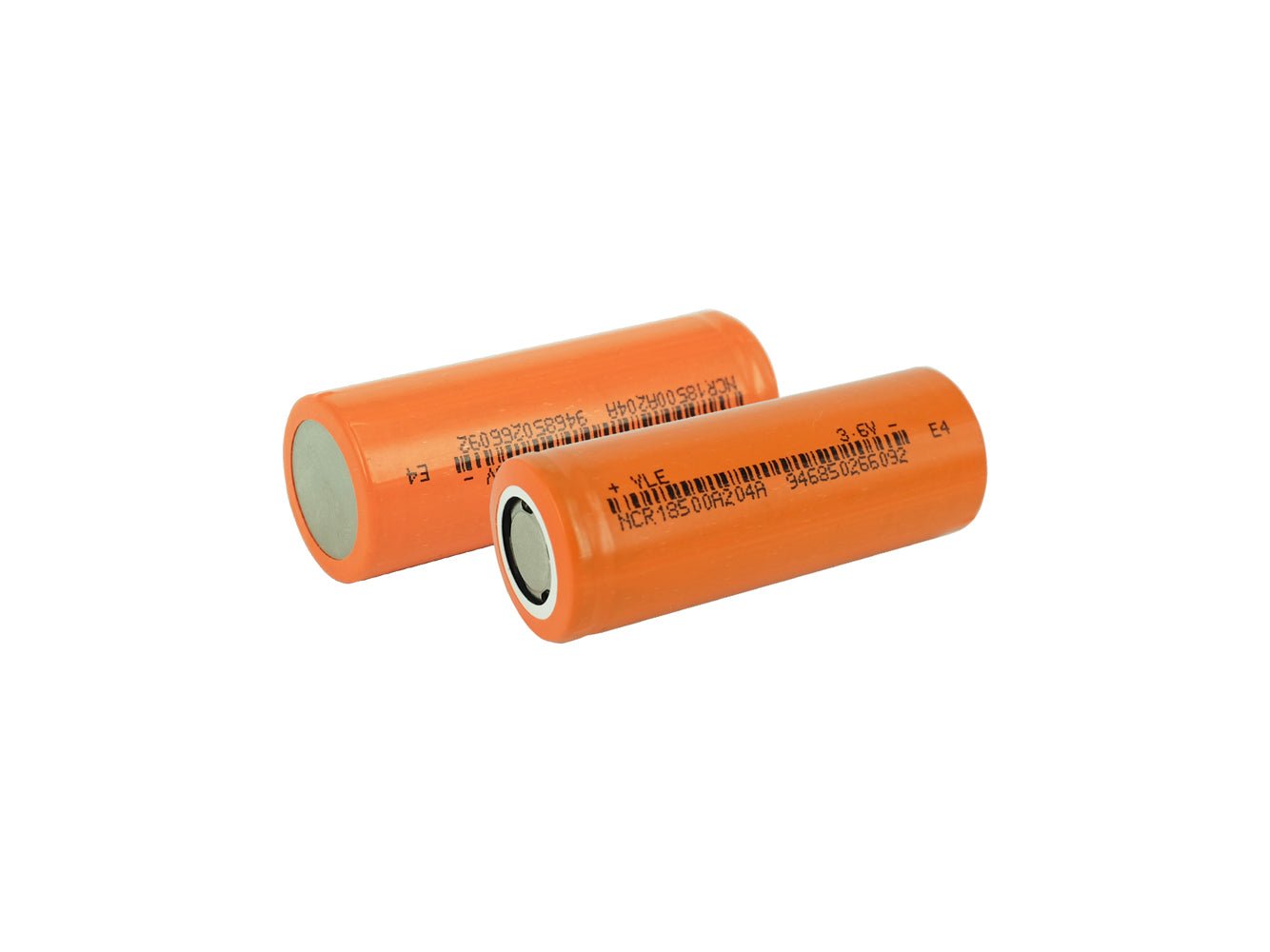 18500 3.6V 2040mAh Rechargeable Battery Cells