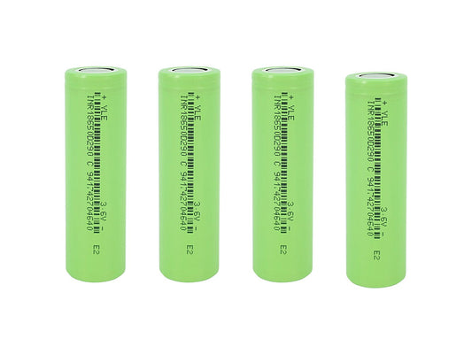 18650 3.6V 2900 mAh Rechargeable Battery Cells