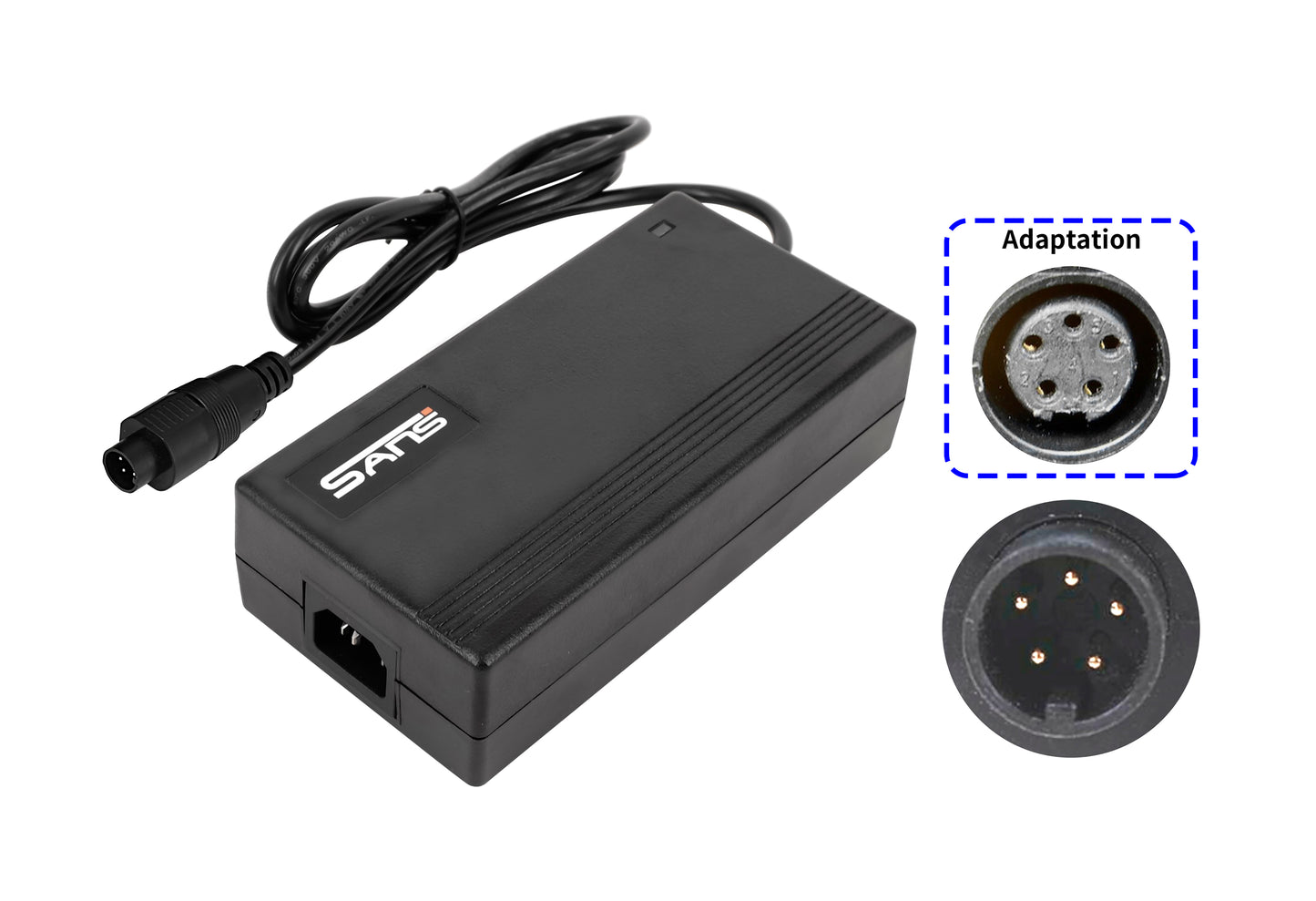 PowerSmart Charger for Joycube SF-06/Wall-ES 48V 2A with 5-pin round