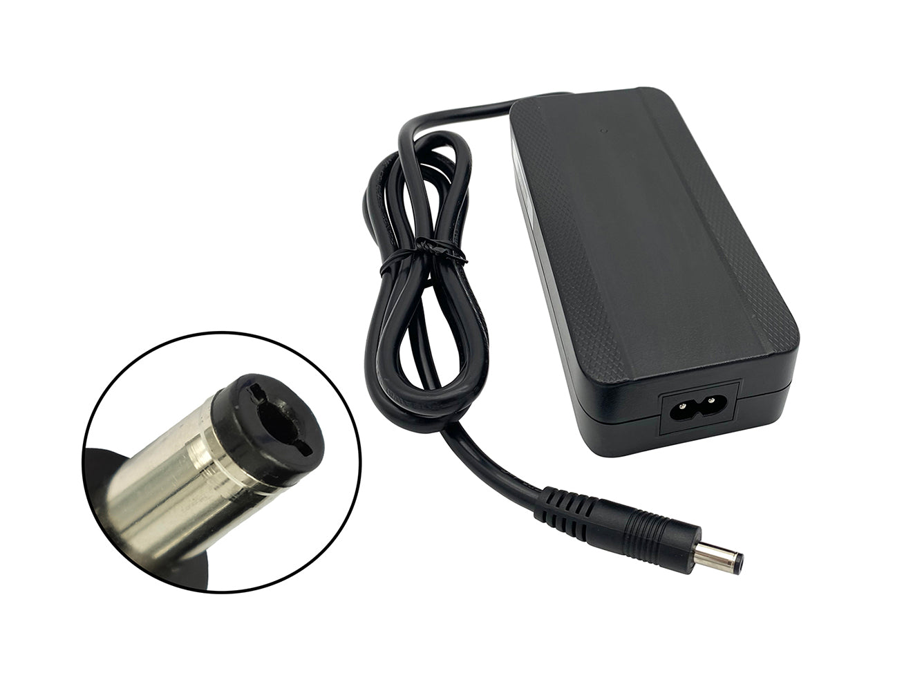 High-quality e-bike charger 36V 2A for batteries from Telefunken, Phylion, Trio, TNLi and much more (DC 5.5x2.1mm)