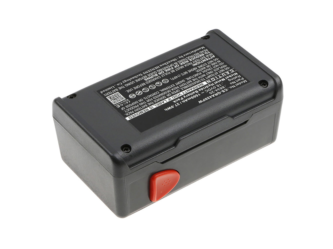 18V 1.5Ah Remplacement de batterie pour tondeuses à gazon Gardena 648844, 648872, EasyCut 42