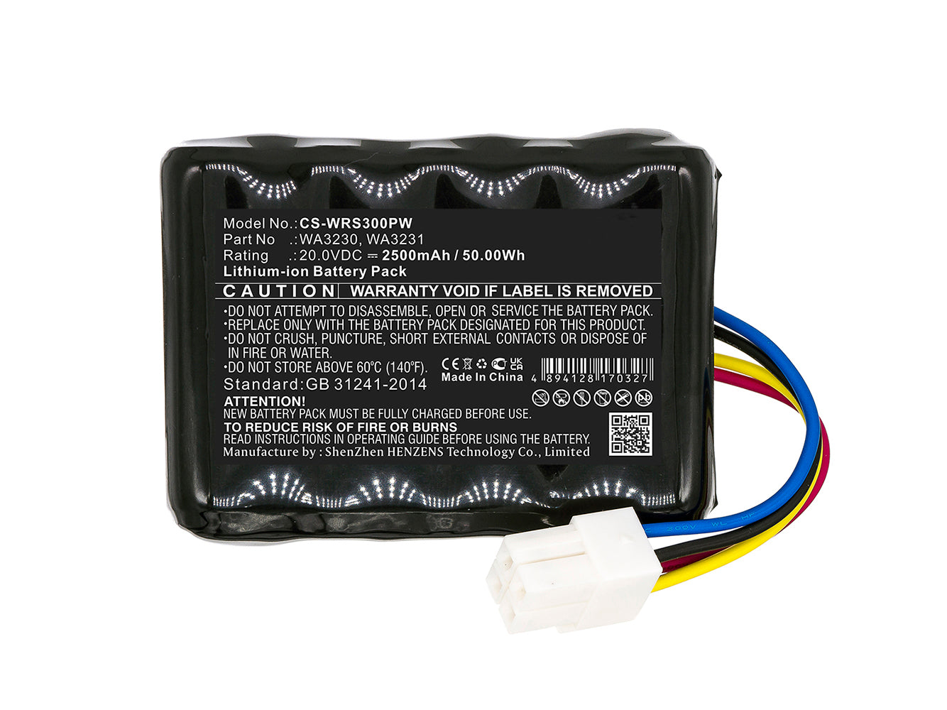 Batterie de rechange pour tondeuses à gazon Worx WA3230, 50032492, WA3231, 50032774