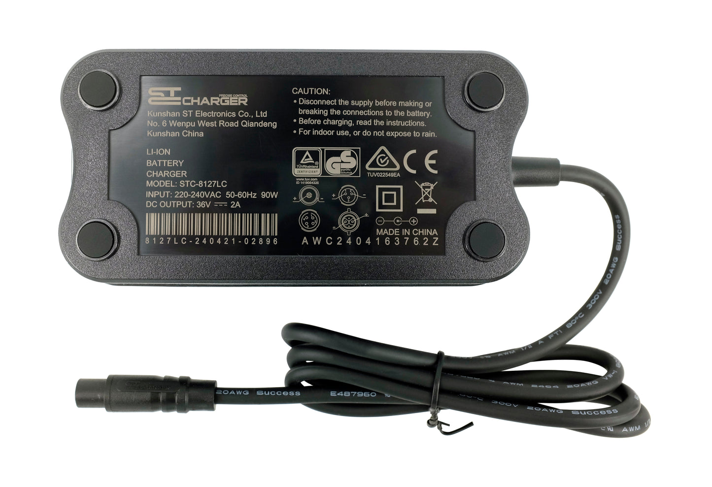 36V AC Adapter Charger For Electric Bike