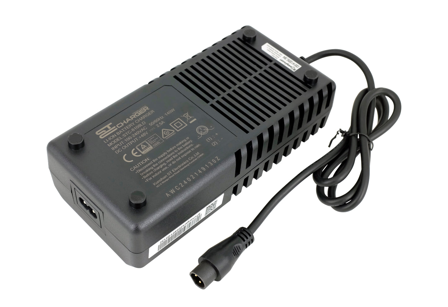 48V 2.5A AC Adapter Charger For Electric Bike