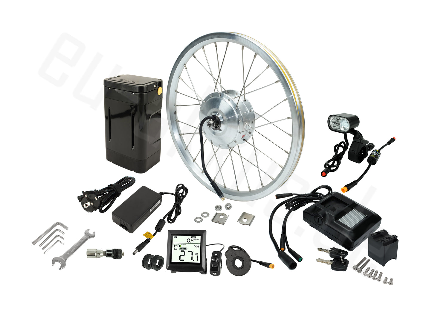 DIY Conversion Kit for Brompton Folding Bike 36V 8.7Ah/313.2Wh