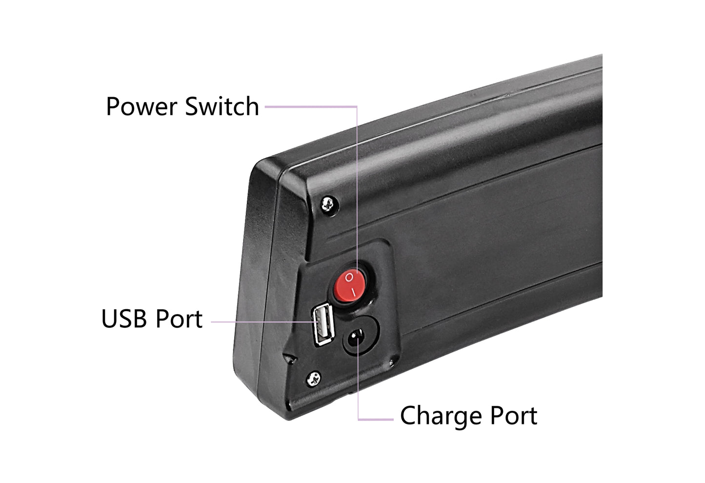 36V 10.5Ah/378Wh Battery for Fischer folding bike FR18