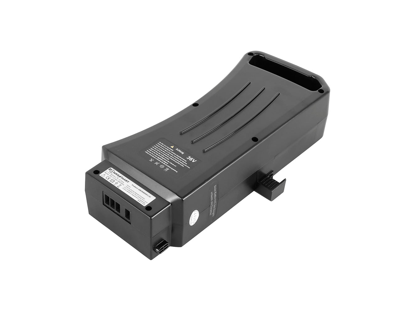 PowerSmart luggage rack battery YJ145 - 36V 14.5Ah (504Wh) - for e-bikes from Telefunken, F.lli Schiano and much more