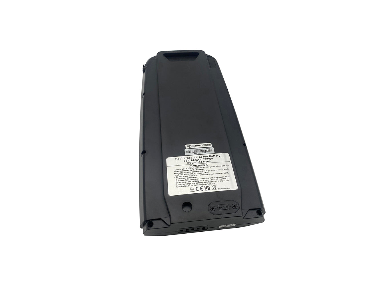 Replacement for greenway YJ145 eBike Battery Li-Ion 36V - 14.5Ah/522Wh