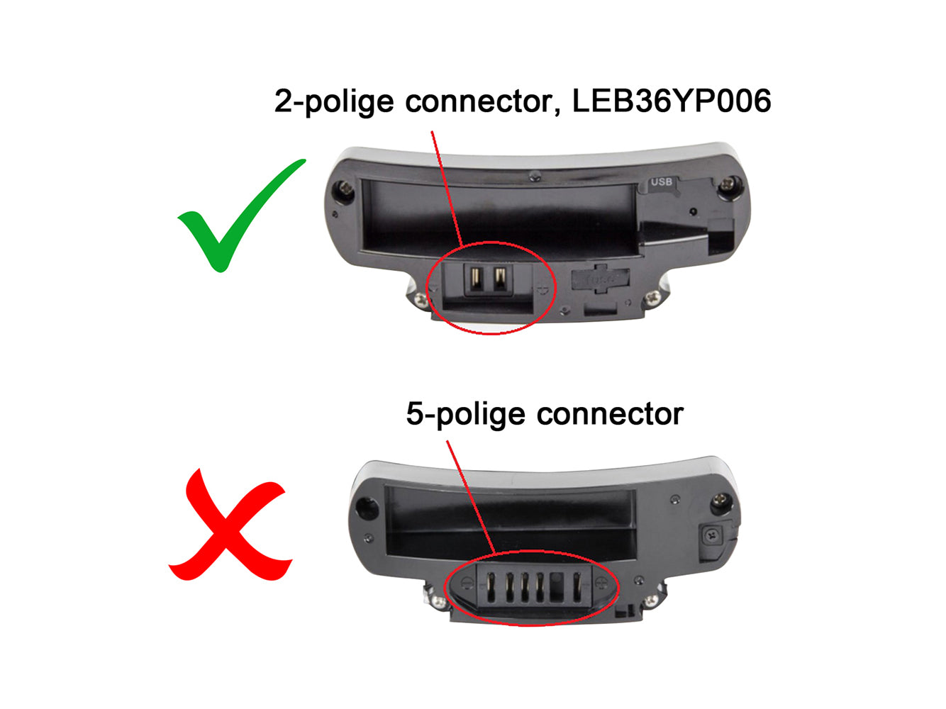 36V 13Ah/ 481 Rear Li-ion Battery Wall-E Phylion E-Bike WITHOUT Holder