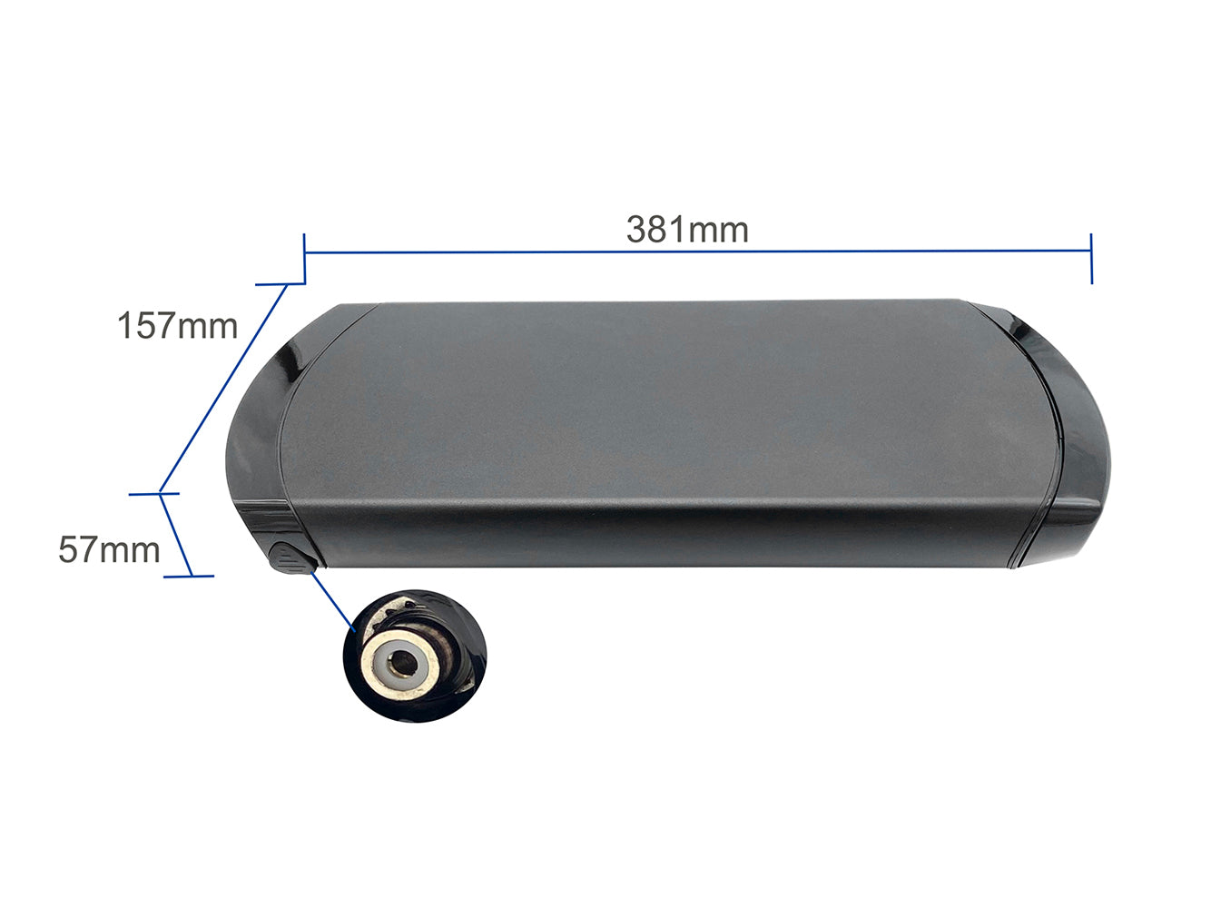 36V 13Ah/ 481 Rear Li-ion Battery Wall-E Phylion E-Bike WITHOUT Holder