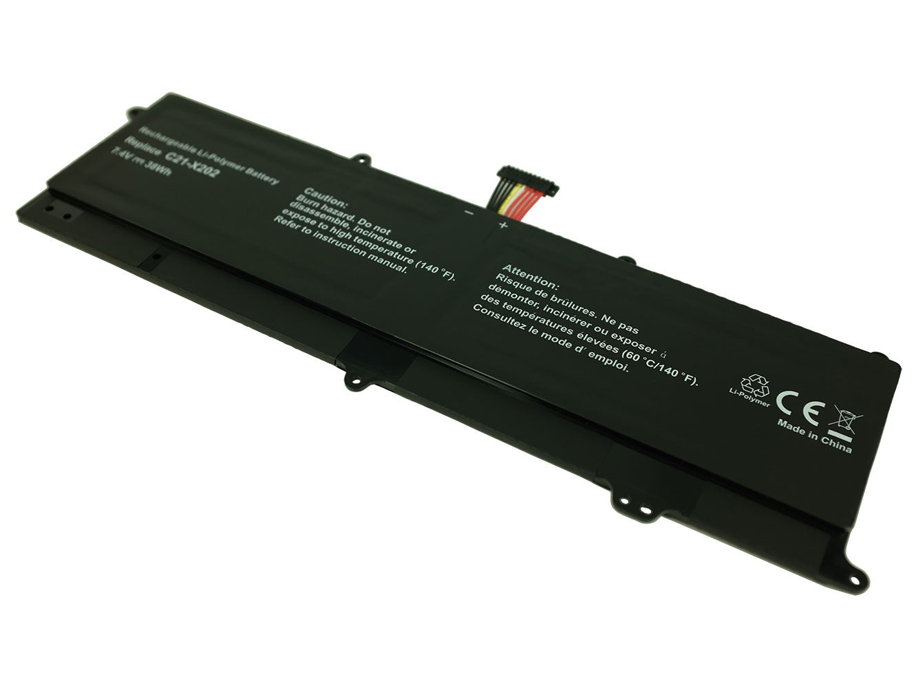 Laptop Battery Replacement for ASUS Q200, Q200E, S200, S200E, S200E-CT157H, S200E-CT158H, S200E-CT198H, S200E-CT209H