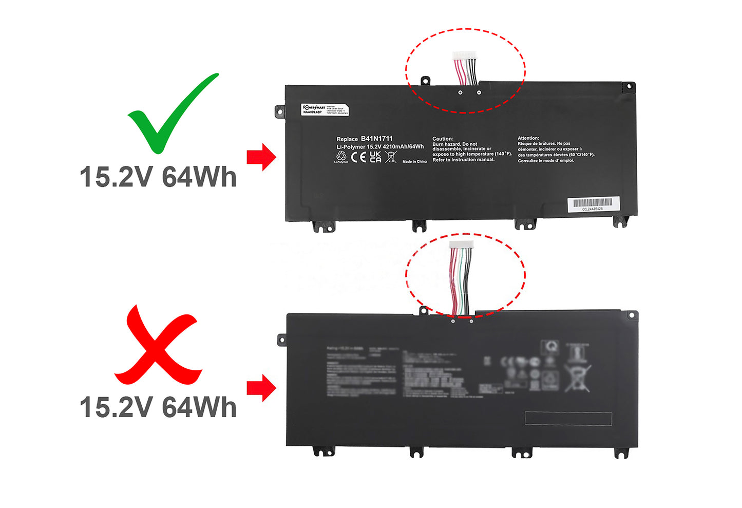 Laptop Battery Replacement for ASUS TUF Gaming F705DT, TUF Gaming FX705DD, TUF Gaming FX705DT, TUF Gaming FX705DU, TUF Gaming FX705DY, TUF Gaming FX705GD