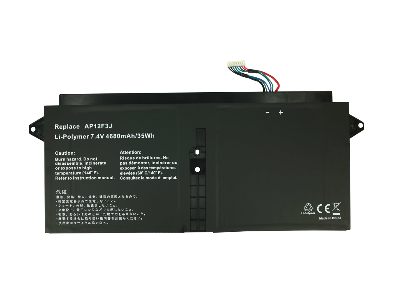 Laptop Battery Replacement for Acer Aspire S7-391 KT.00403.009, Aspire S7-391 Ultrabook Series