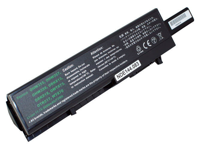 Laptop Battery Replacement for Dell Studio 1435, Studio 1435n, Studio 1436