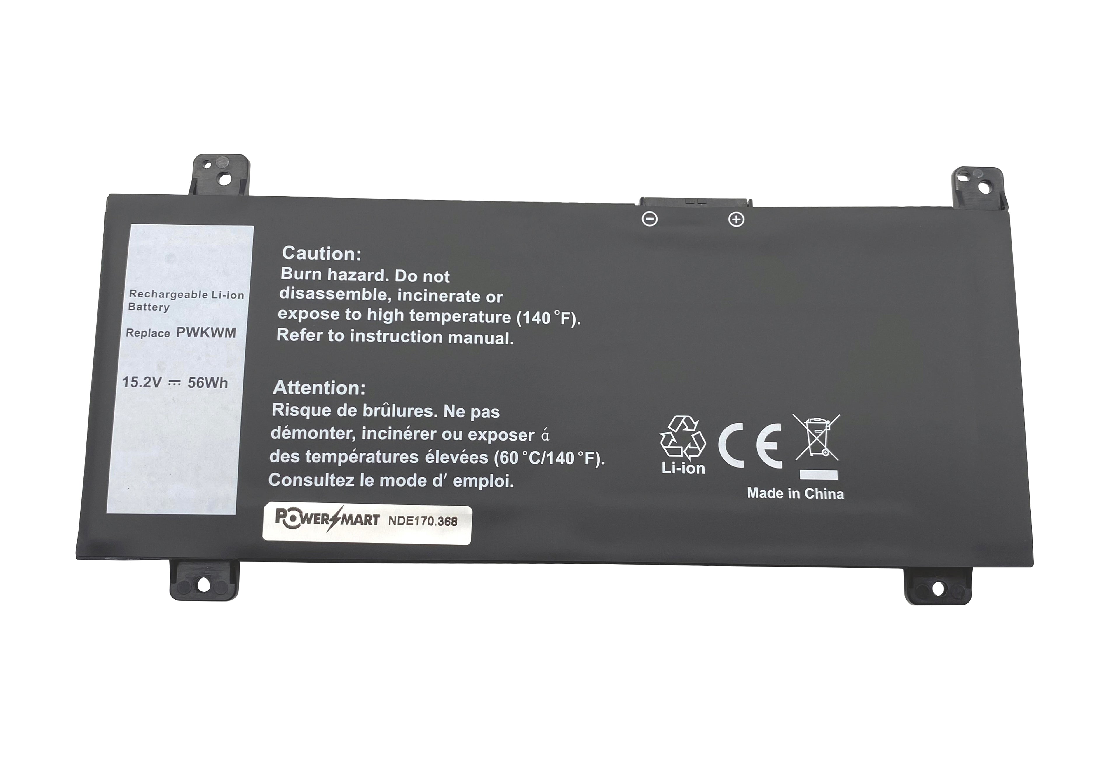 Laptop Battery Replacement for Dell Inspiron 14-7467, Inspiron 14-7466, Inspiron 7000