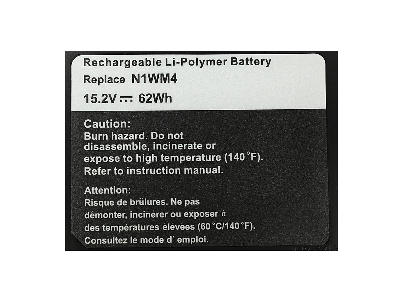 Laptop Battery Replacement for Dell Alienware 13 Series, Alienware ECHO 13 Series, Alienware QHD Series