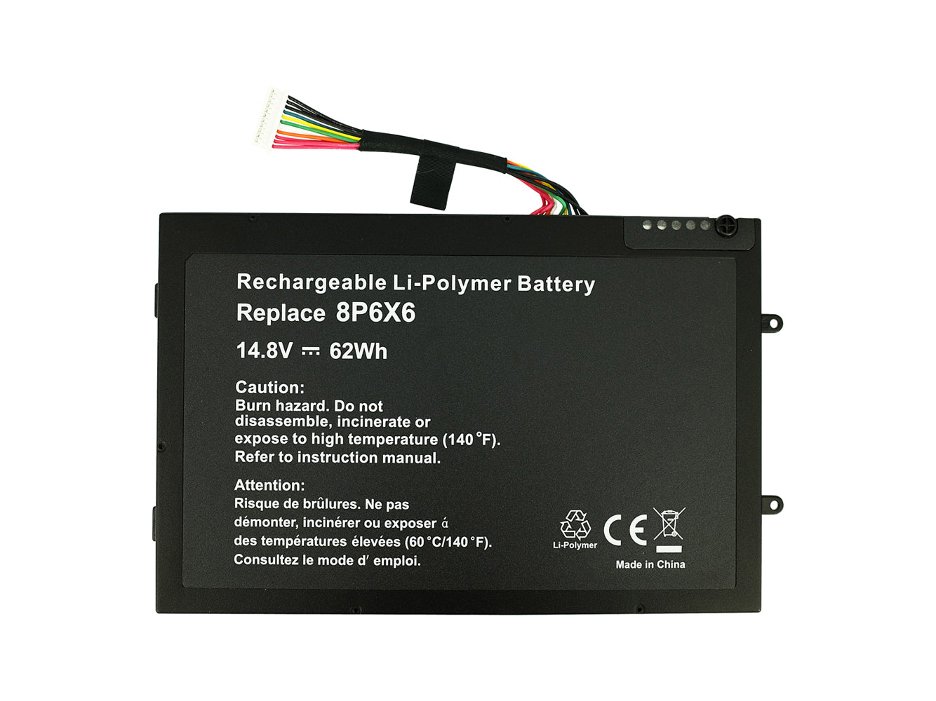 Laptop Battery Replacement for Dell Alienware M11x R1 Series, Alienware M11X, M14X, PT6V8, R2, R3