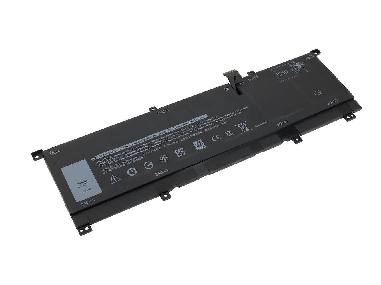 Laptop Battery Replacement for Dell XPS 15 (9575) 2-in-1