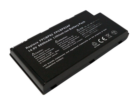 Laptop Battery Replacement for FUJITSU LifeBook N6010, LifeBook N6200, LifeBook N6210, LifeBook N6220