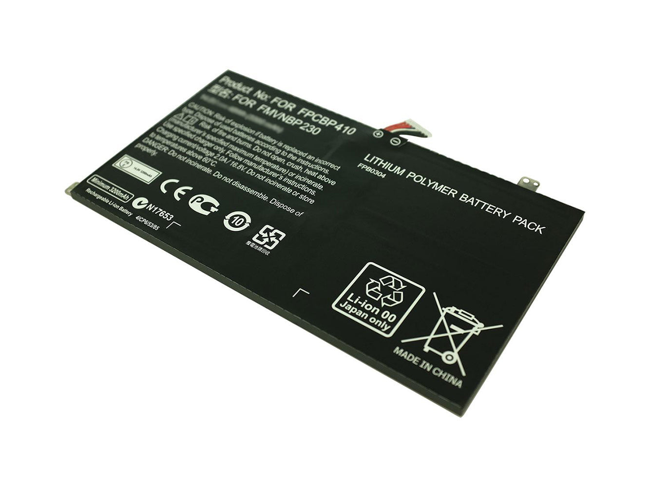 Laptop Battery Replacement for FUJITSU LifeBook UH554, LifeBook UH574