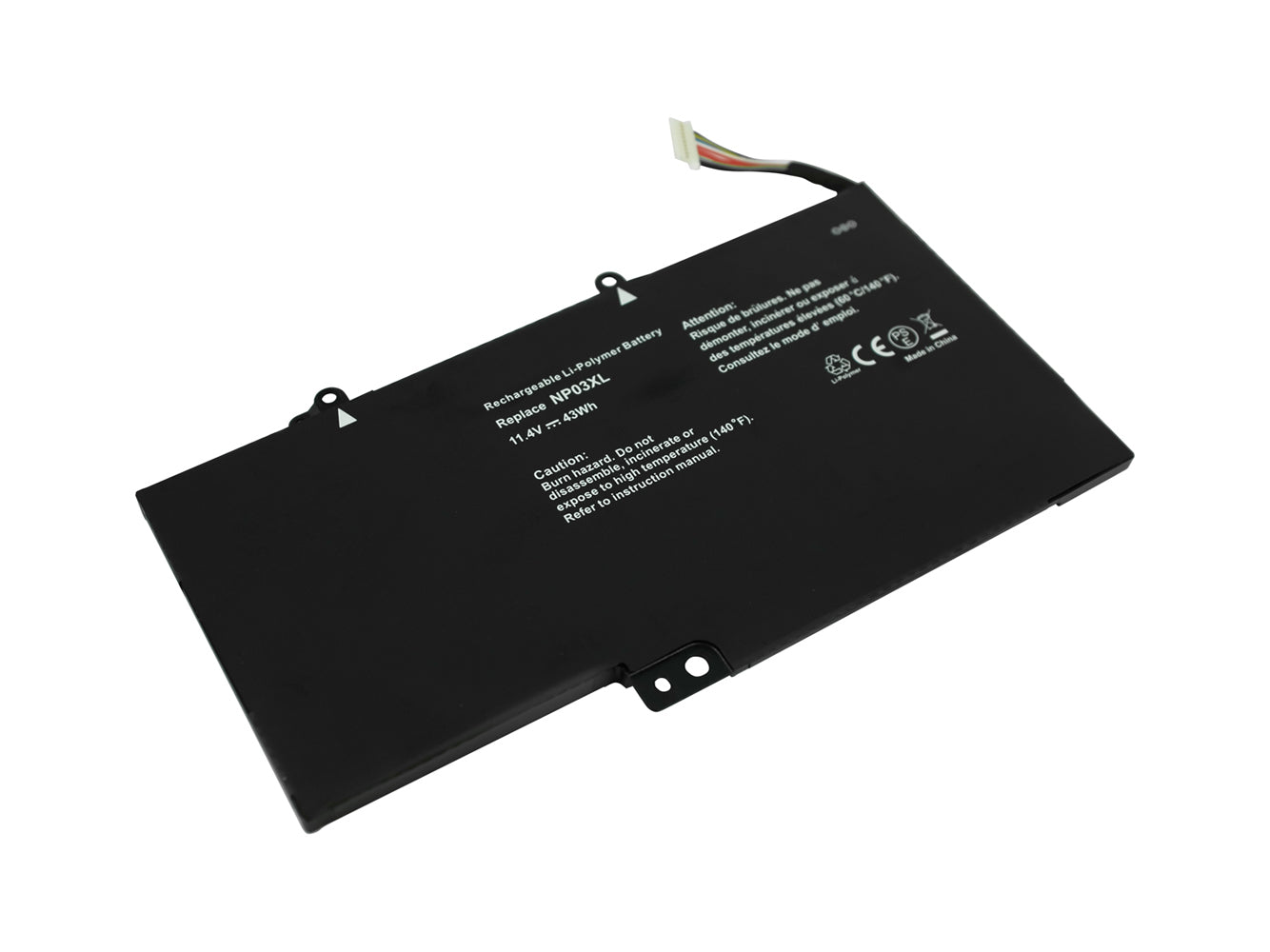 Laptop Battery Replacement for HP 13-a000ns, 13-a006na, 13-a010dx, 15-u011dx, 15-u030nd, NP03XL, Pavilion 13-b080sa