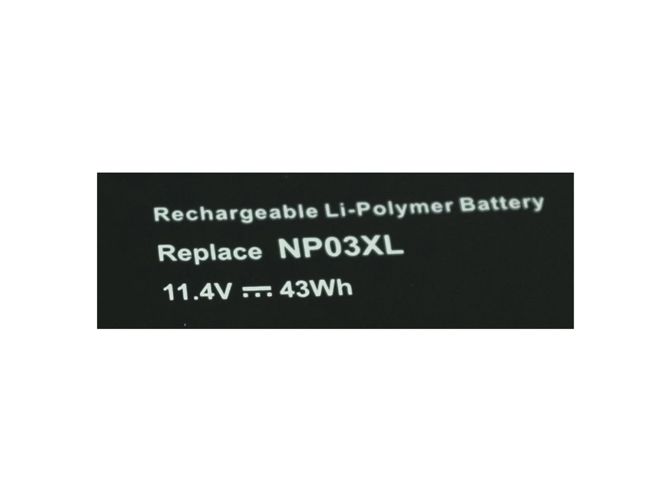 Laptop Battery Replacement for HP 13-a000ns, 13-a006na, 13-a010dx, 15-u011dx, 15-u030nd, NP03XL, Pavilion 13-b080sa