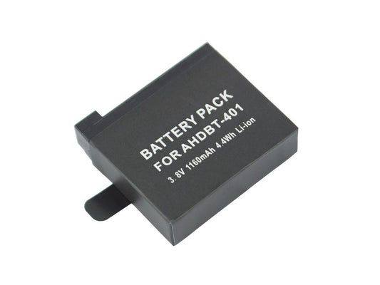 Camcorder Battery Replacement for GoPro Hero 4