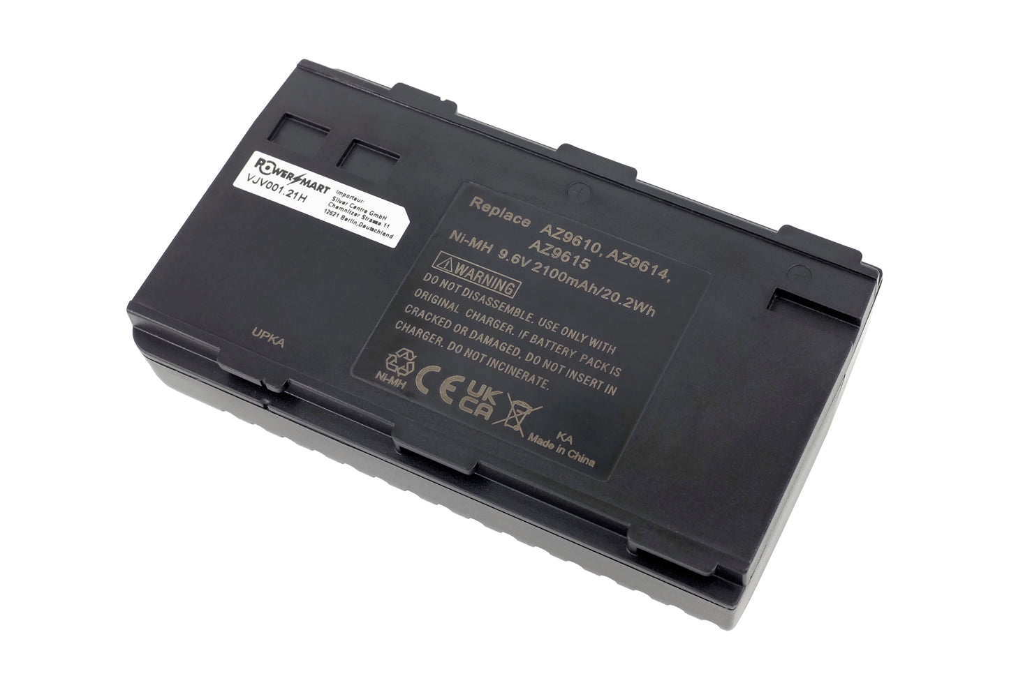 Camcorder Battery Replacement for ZENITH HQ-800, VMG-100, ZENITH VM, VM-6000, VM-7000 Series