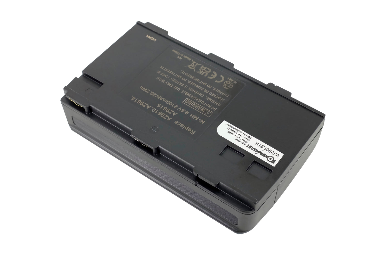 Camcorder Battery Replacement for ZENITH HQ-800, VMG-100, ZENITH VM, VM-6000, VM-7000 Series