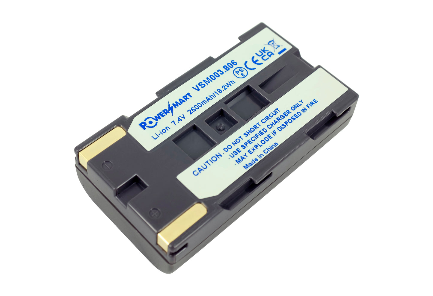 Camcorder Battery Replacement for SAMSUNG SC-L, SC-W, VM-A, VM-B, VM-C, VP-L, VP-M, VP-W Series