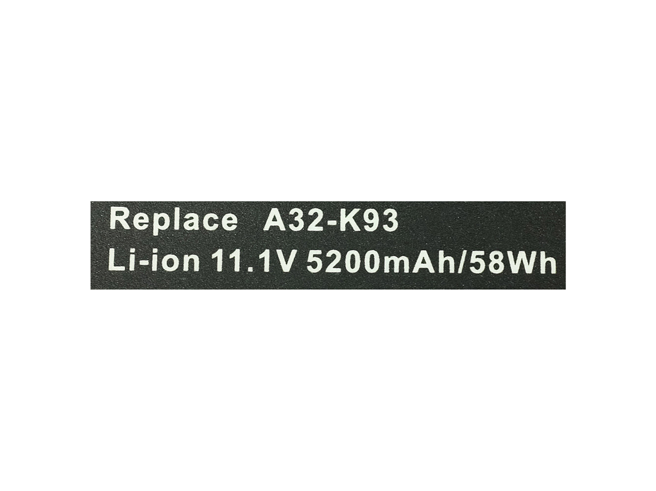 Laptop Battery Replacement for ASUS A93, A93S, A93SM, A93SV, A95, A95V, A95VM, K93, K93S, K93SM, K93SV, K95, K95V, K95VM Series