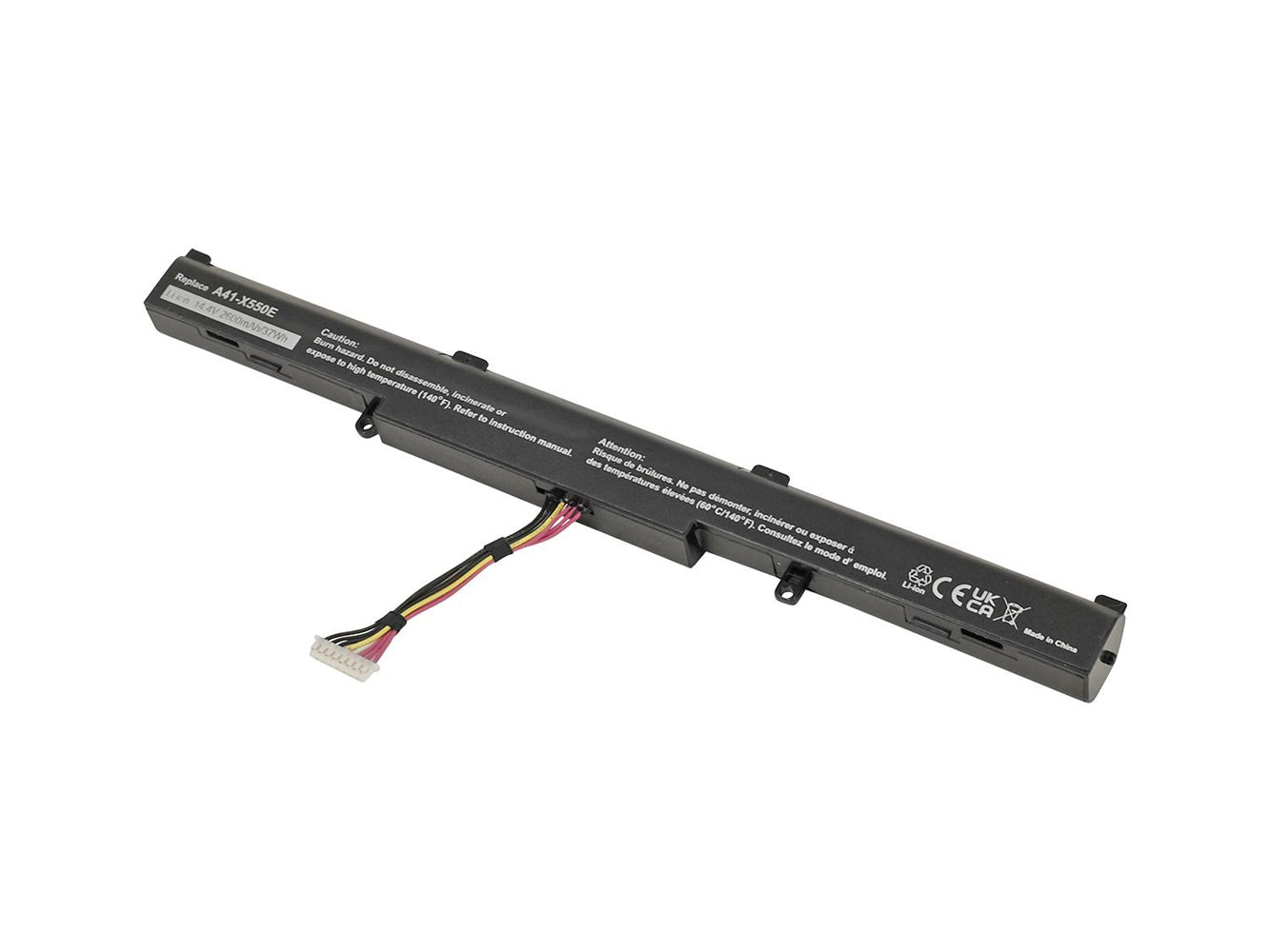 Laptop Battery Replacement for ASUS A450E47JF-SL, A450J, A450JF, D451V, K450J, K550D