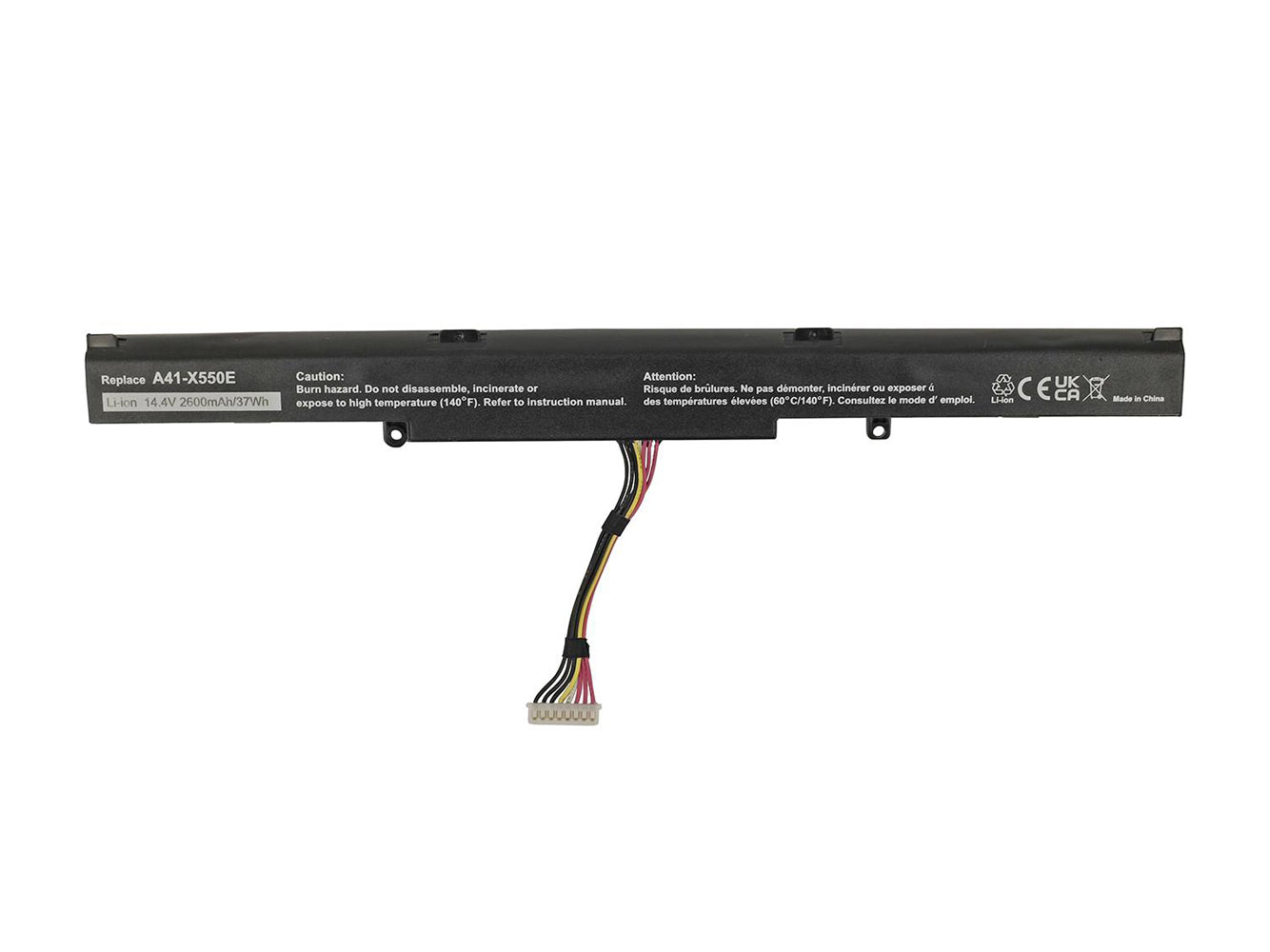 Laptop Battery Replacement for ASUS A450E47JF-SL, A450J, A450JF, D451V, K450J, K550D