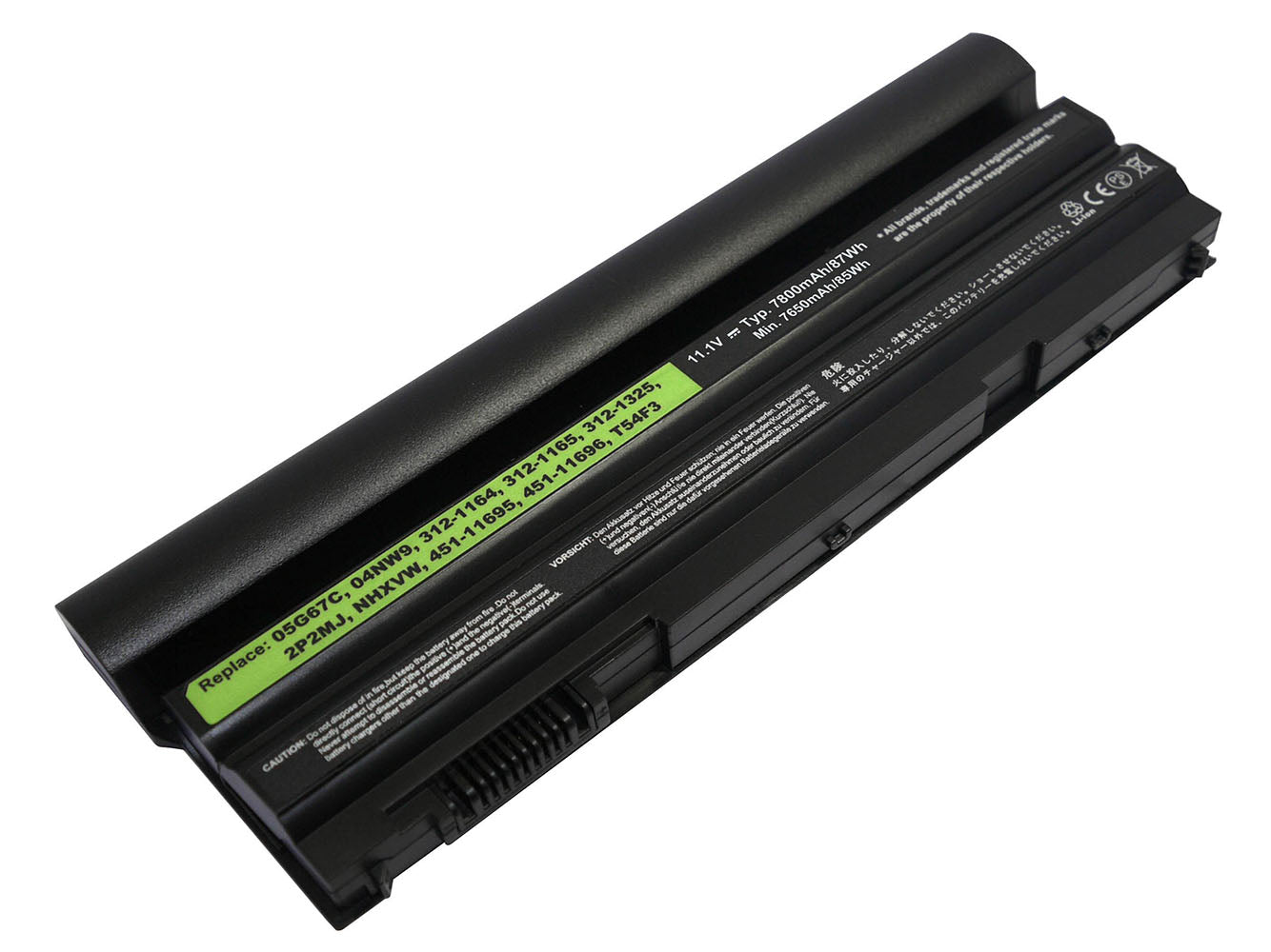 Laptop Battery Replacement for Dell Latitude E5420, Latitude E5420 ATG, Latitude E5420m, Latitude E5430, Latitude E5520, Latitude E5520m, Latitude E5530