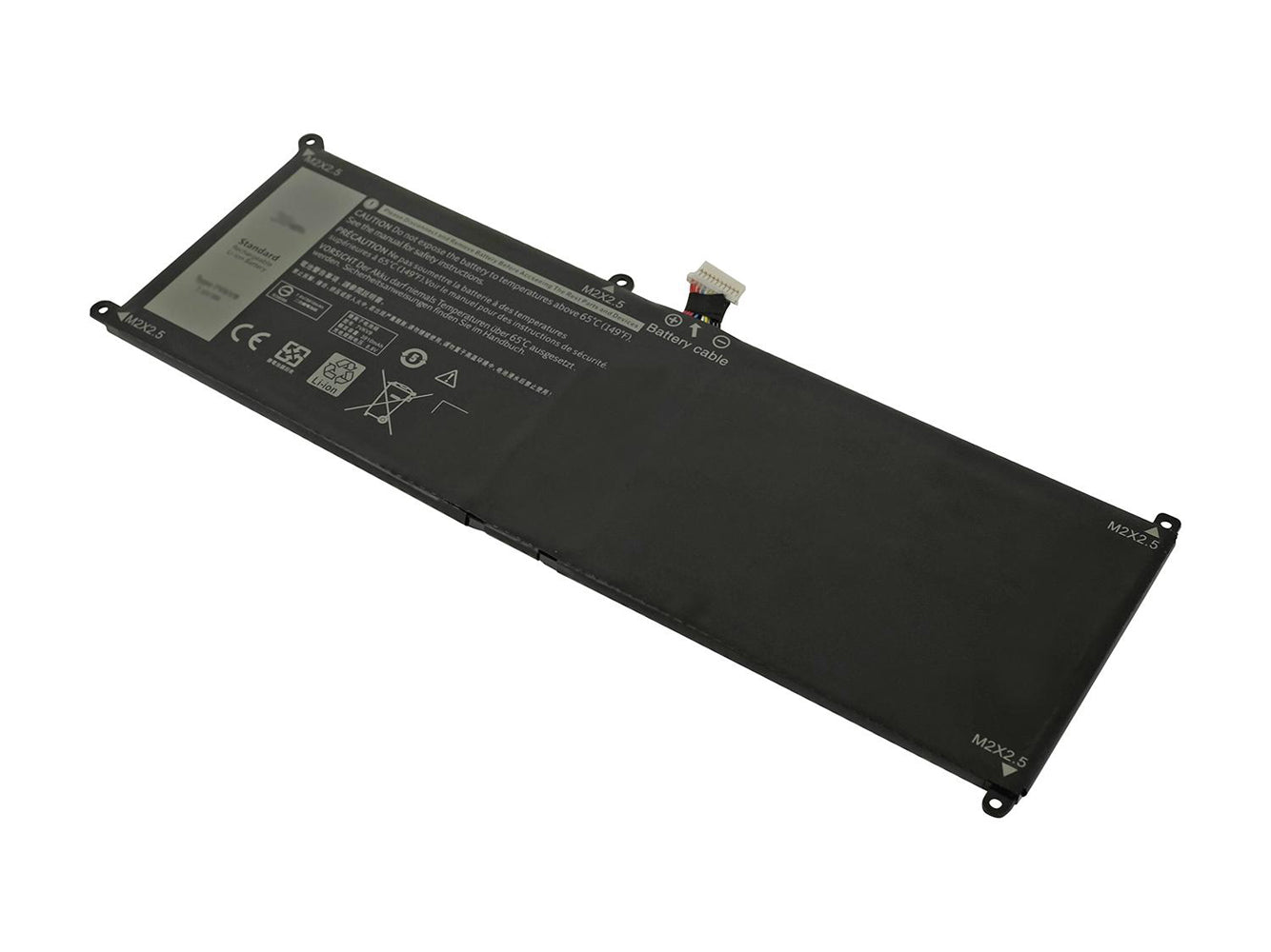 Laptop Battery Replacement for Dell Latitude 12 7275, XPS 12 9250