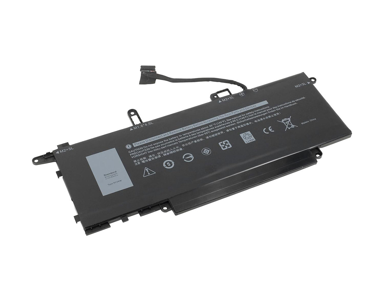 Laptop Battery Replacement for Dell Latitude 7400 2-in-1