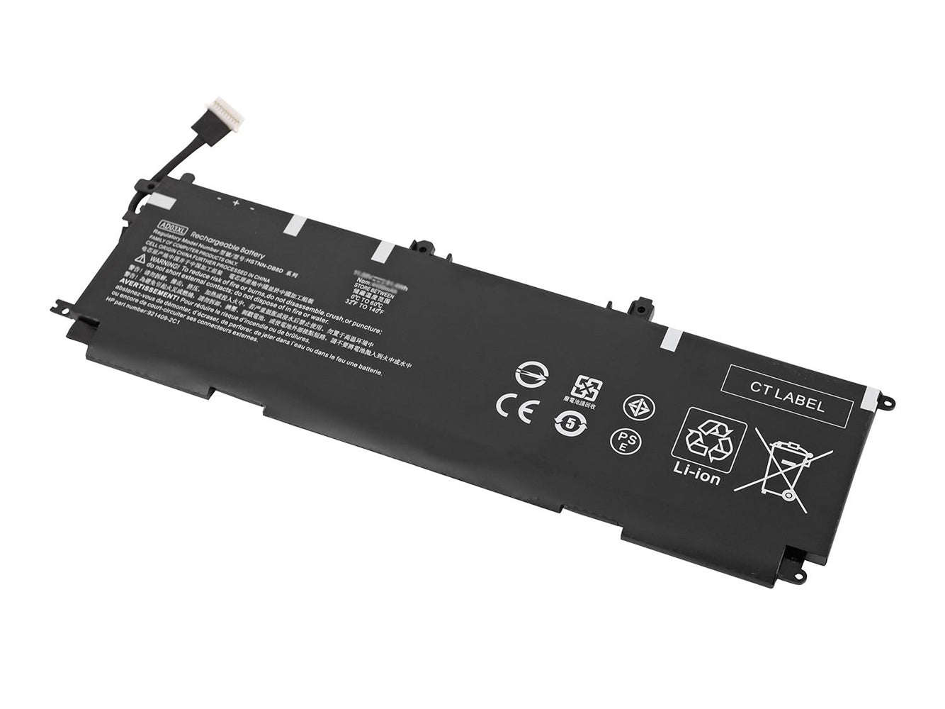 Laptop Battery Replacement for HP AD017TX, AD105TX Series, Envy 13-AD141NG, TPN-I128