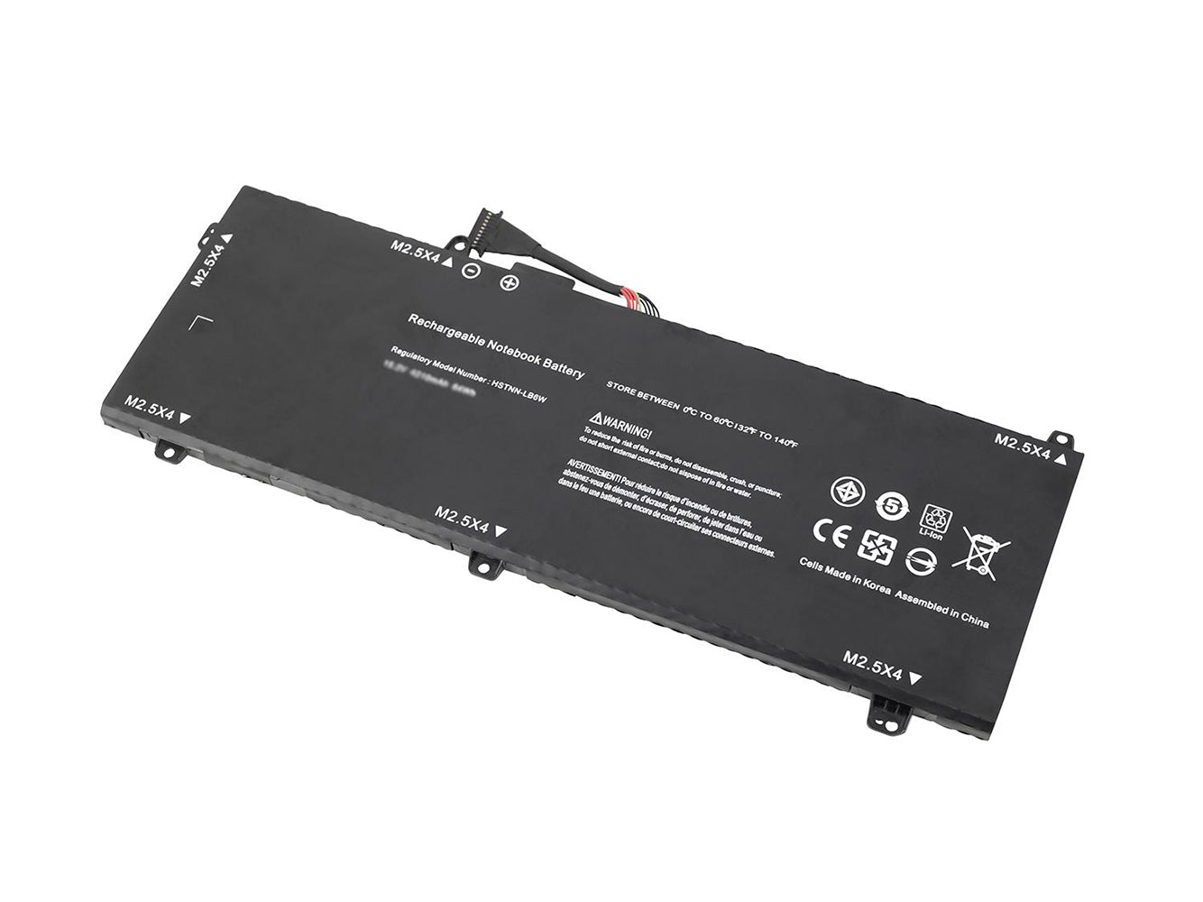 Laptop Battery Replacement for HP ZBook Studio G4(Y6K32EA), ZBook Studio G4(Y6K33EA)