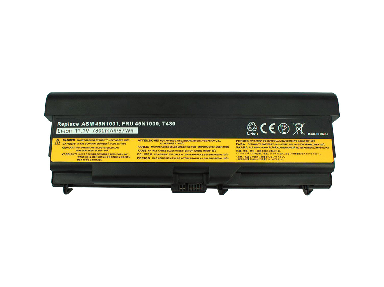 Laptop Battery Replacement for LENOVO L430, T510, T530, ThinkPad L530, ThinkPad T430, ThinkPad T430H, W530